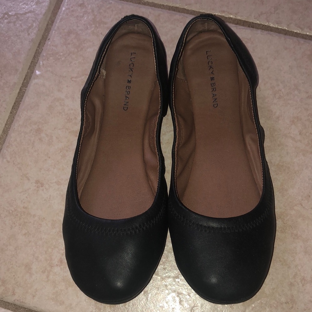 Lucky Brand black flats